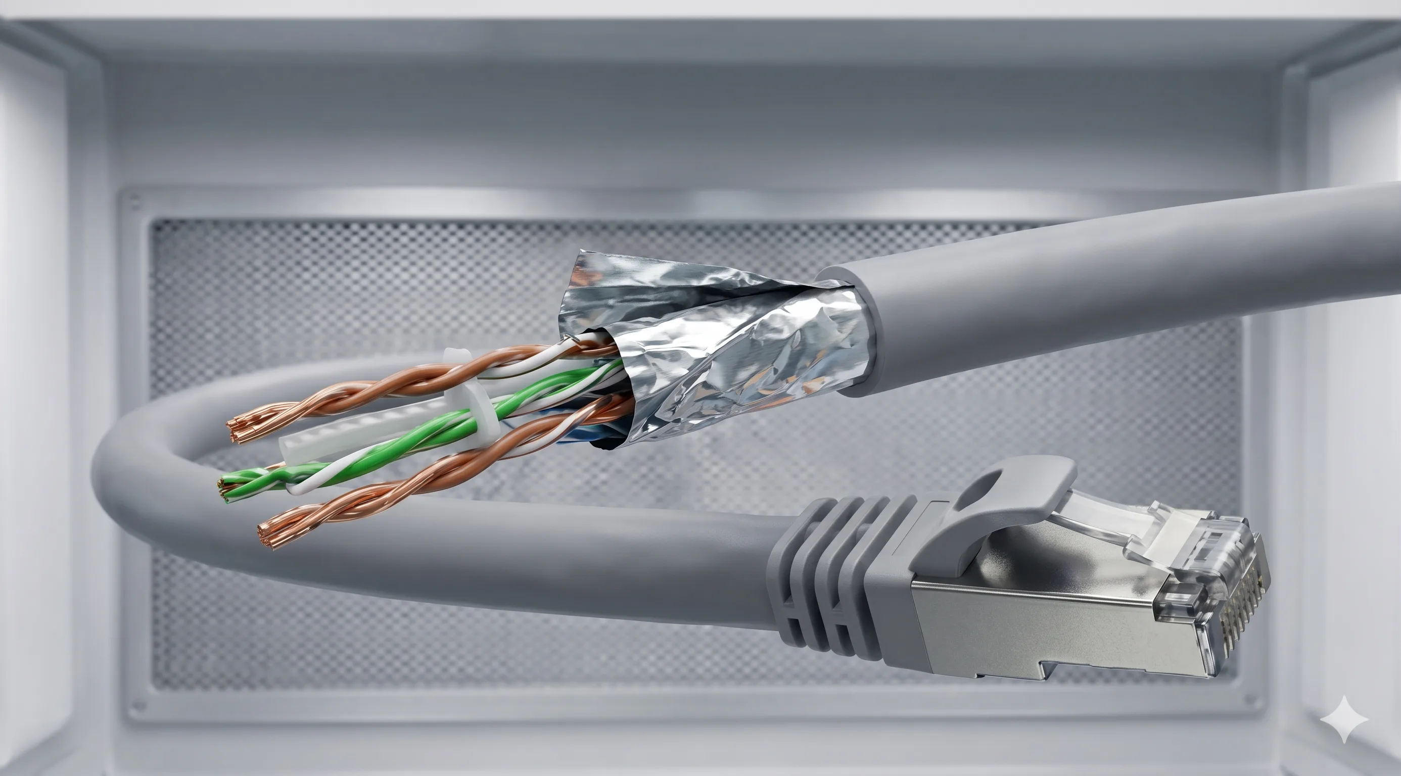 Cat6A cable installation