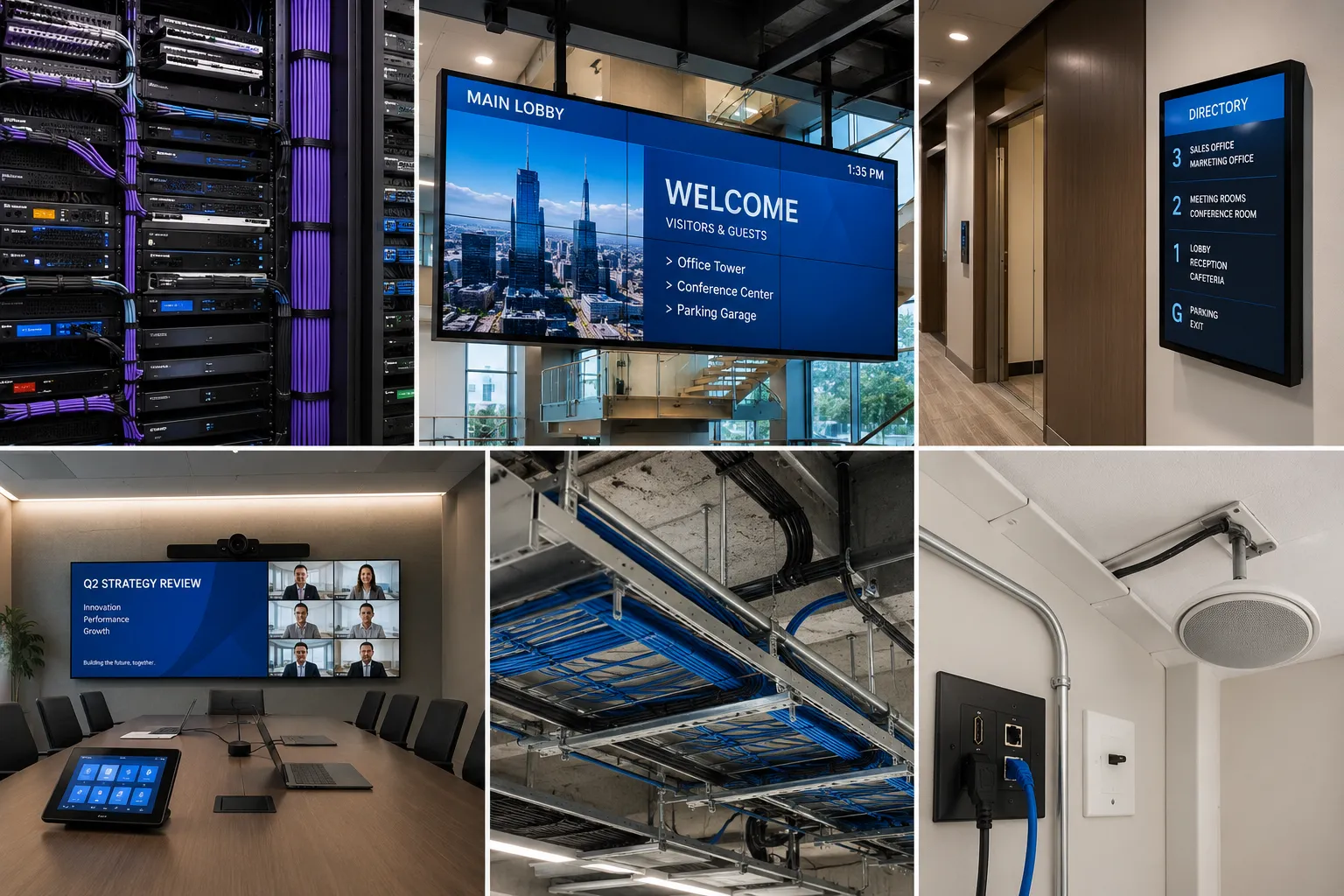 AV & Digital Signage Infrastructure