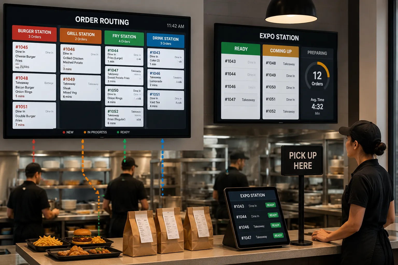 Order Routing & Expo Station