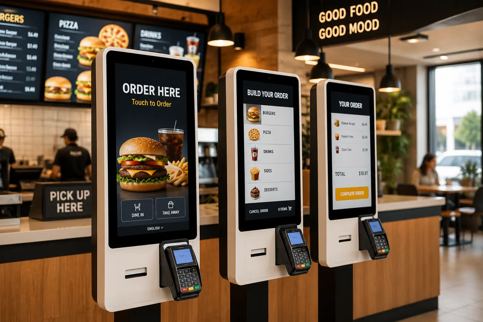 Self Ordering Kiosks