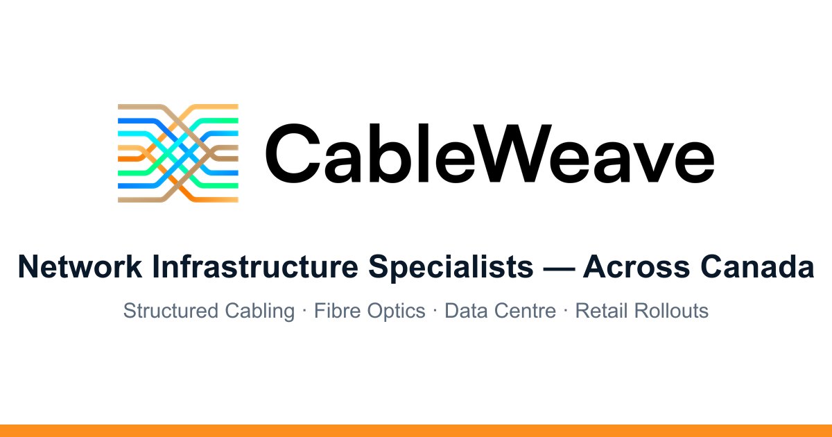CableWeave Inc. | Network Infrastructure Specialists Across Canada